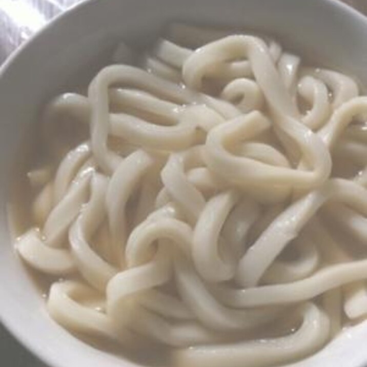 【超簡単】関西風　素うどん【２ステップ】